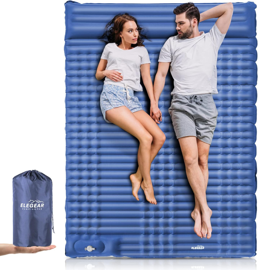 melhor colchonete para camping casal elegear