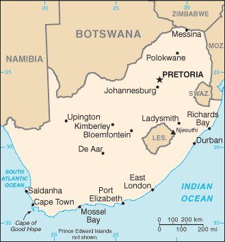 Mapa de Joanesburgo (Joburg Jozi) transporte: zonas de transporte