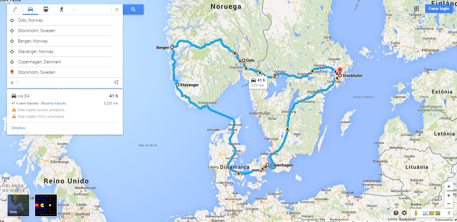 Viagem à Escandinávia: Suécia, Noruega e Dinamarca