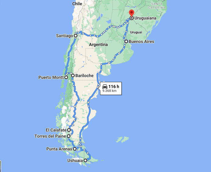 Roteiro Patagônia de carro: de El Calafate a Punta Arenas